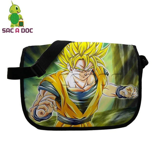 Buy Anime Dragon Ball Z Shoulder Bags Women Men Super Saiyan Goku Crossbody