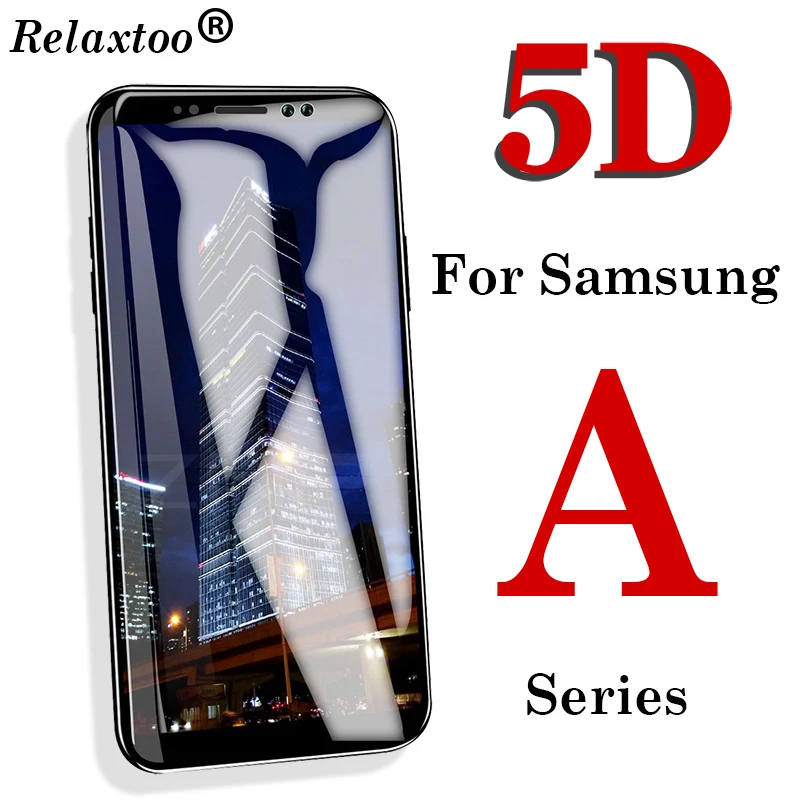 

5D Protective Glass On For Samsung A5 2017 For Galaxy A3 A7 A 3 5 7 A6 A8 6 8 Plus 2017 Screen Protector Tempered Glas Protect