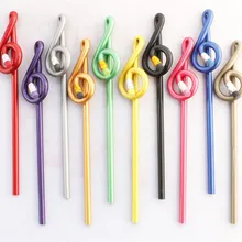 700 шт. карандаш канцтовары оптом Музыка Карандаш скрипичный ключ карандаш Форма Многоцветный Смешанная деревянные карандаши