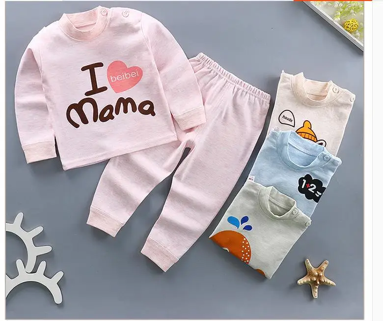 

Colorful cotton baby girl's fall suit 3