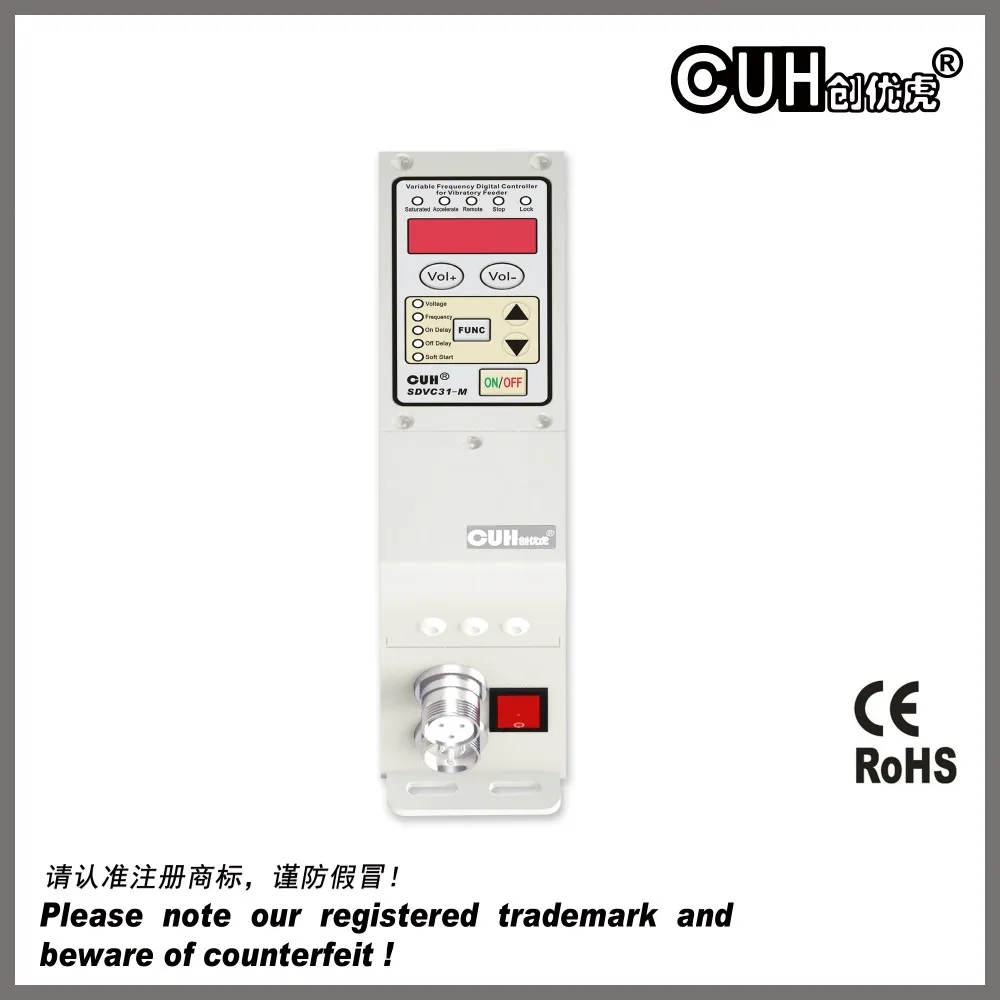 

SDVC31-M Variable Frequency Digital Controller for Vibratory Bowl/Parts/Linear feeder from CUH Manufacturer