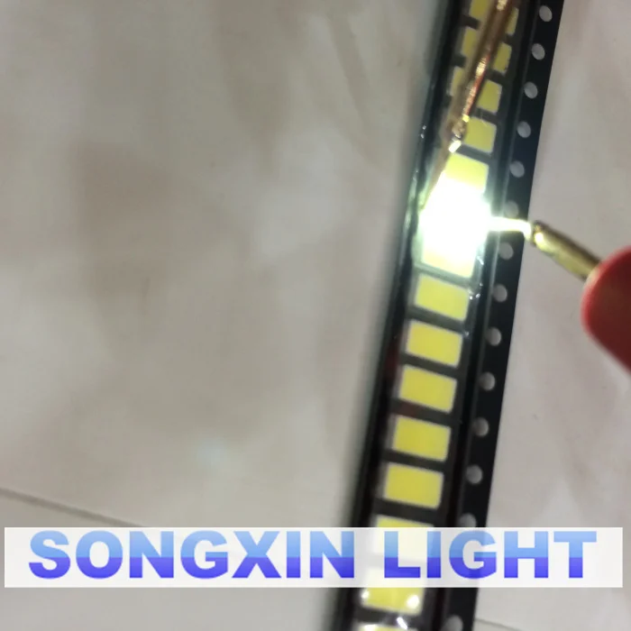 200 шт 5630/5730 CW/WW 0 5 W 150Ma 50 55lm 6500K белый светильник SMD 5730 5630 Светодиодный Диоды (3 2 ~ 3 4