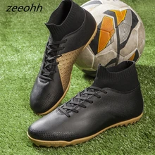 Zeeohh/Мужская футбольная обувь futzalki; кроссовки для помещений; оригинальные футбольные бутсы; футбольные бутсы до лодыжки; бутсы