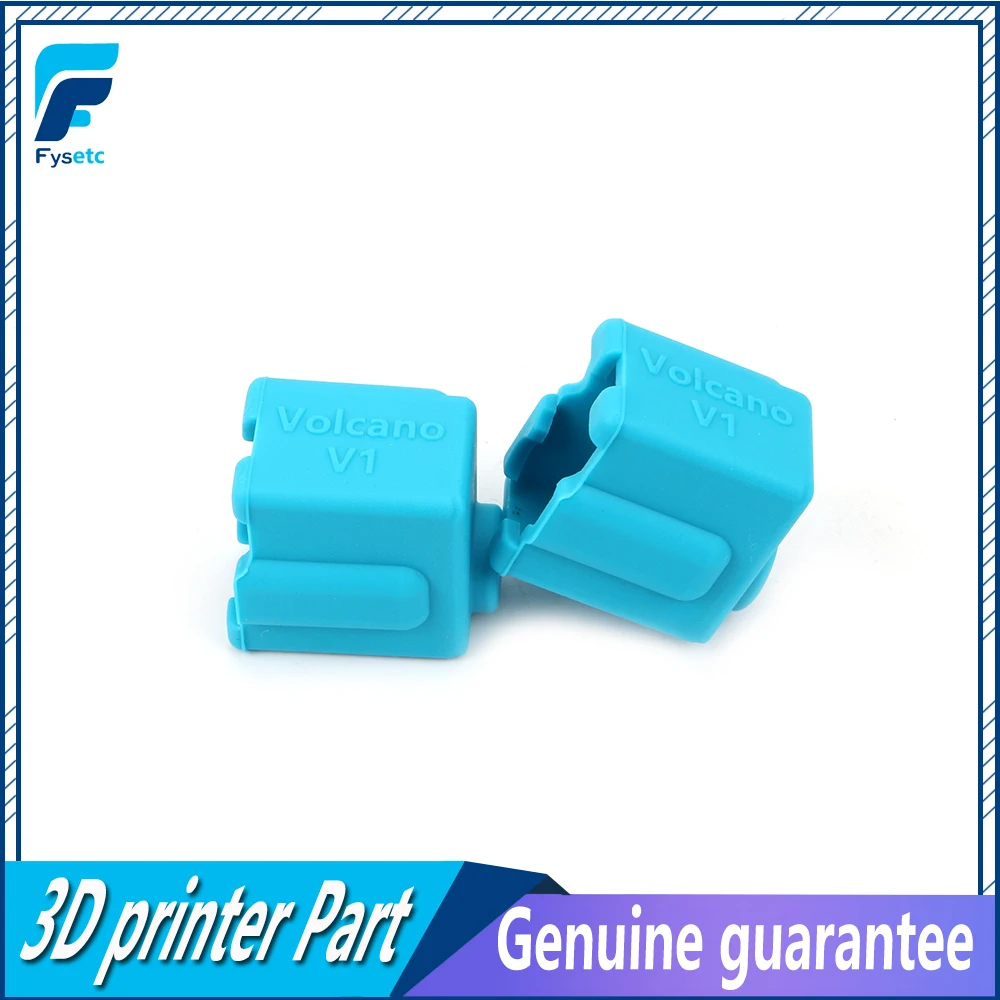 

Volcano V1 V2 Silicone Sock Blue Volcano Heated Block J-head Hotend Bowden/Direct Extruder Block Cover 3D Printer Part