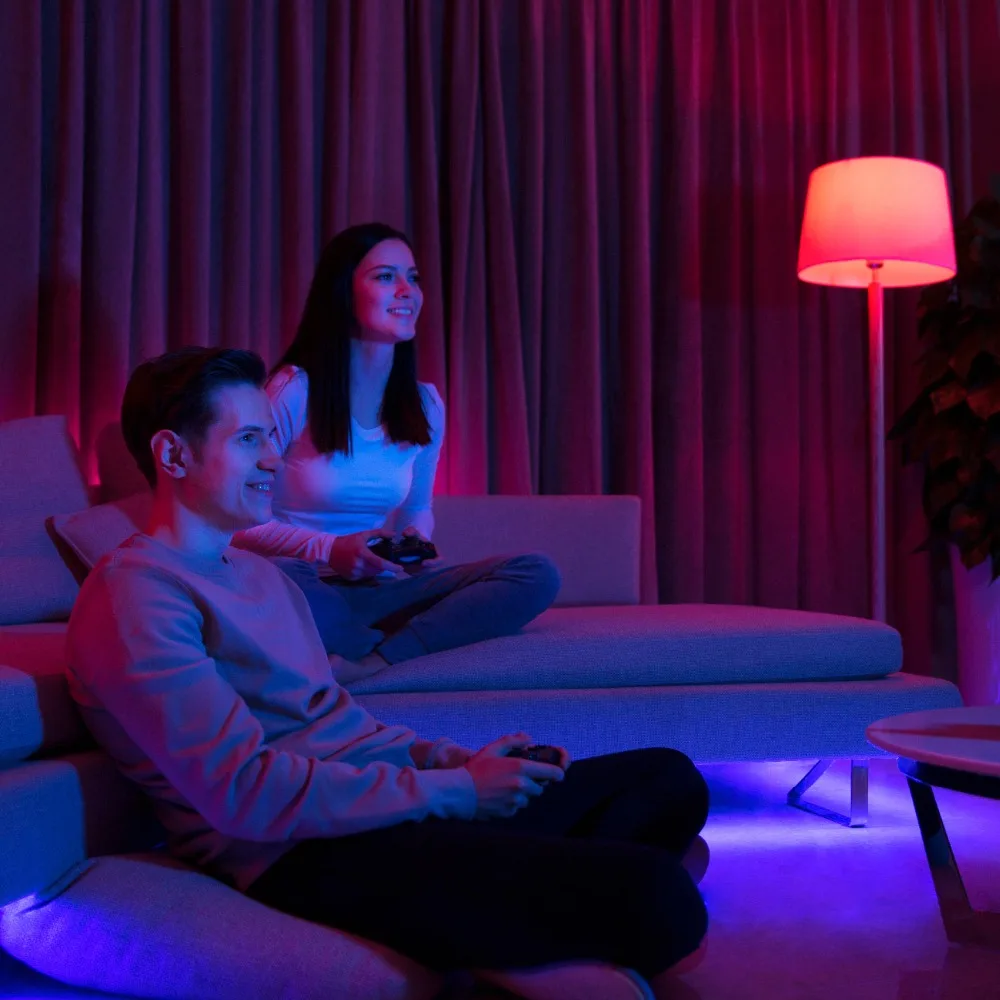 Светодиодная лампа Yeelight Lemon Blue II RGB новейшая английская версия умная E27 10 Вт 800 лм