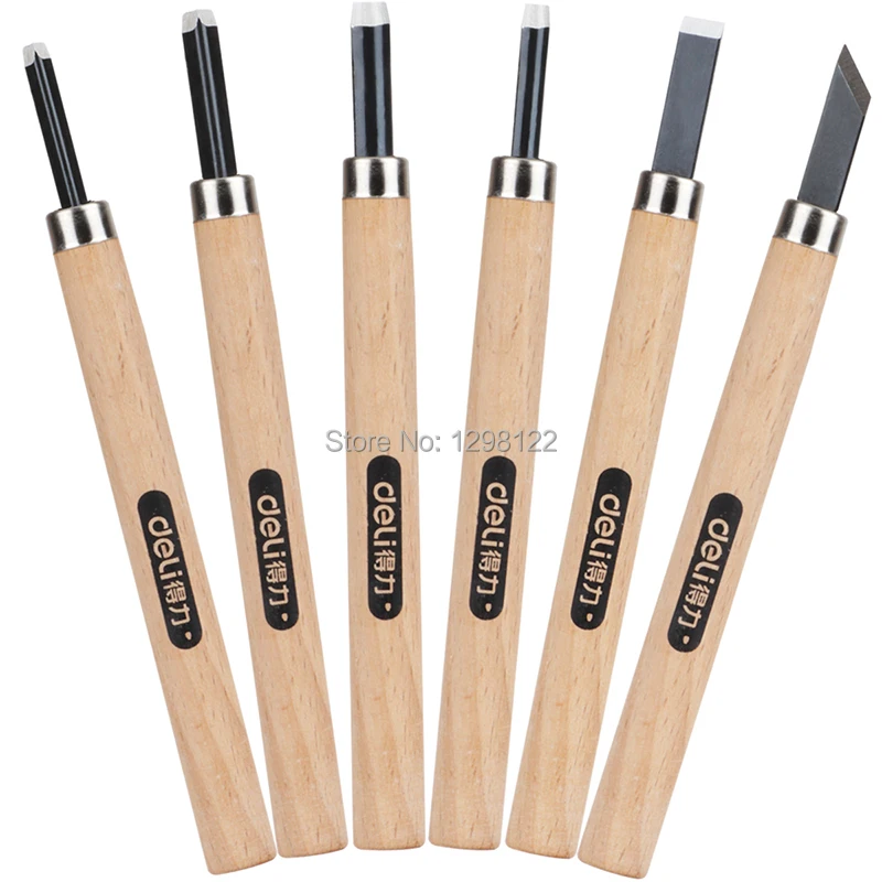 6 in1 knives burin graver,Model Hobby Crafts Carving Knife Tools Model