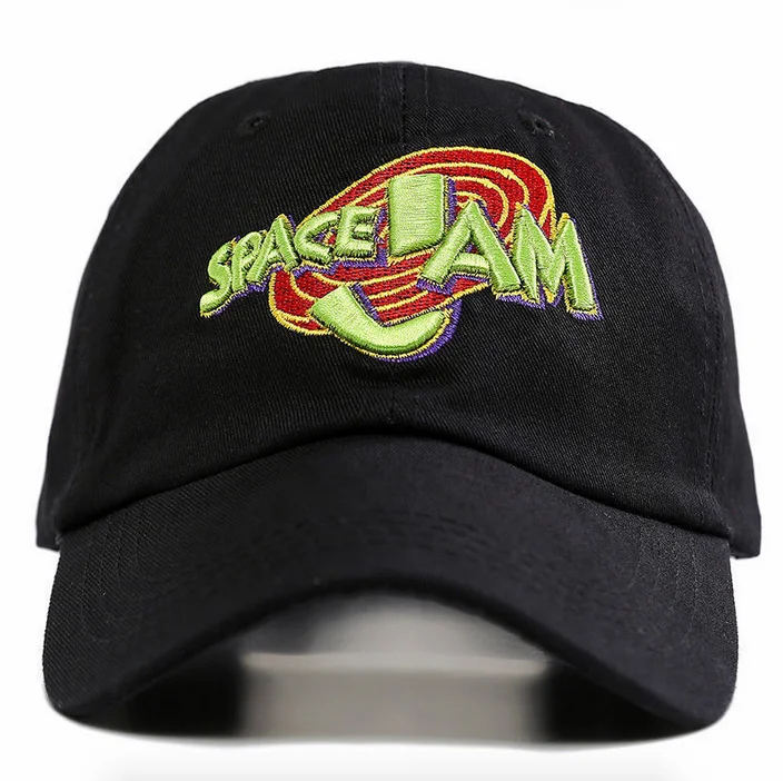 

Belababy 1996 Jordan Movie Space Jam Baseball Cap Fashion Curved Chapeau Dad Hat