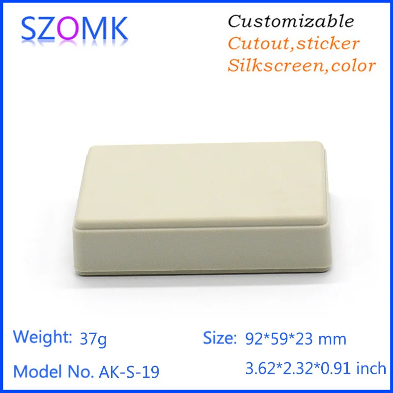 plastic enclosure for electronics control box szomk diy enclosure junction box plastic housing small abs instrument enclosure distribution box black plastic box enclosure electronics case   (5).jpg