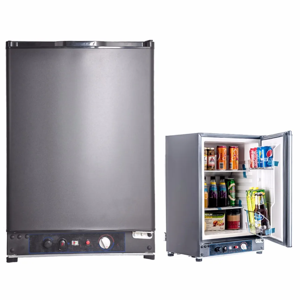 Smad 2.1 cu ft 110V 220V 12V Mini Refrigerator 3 Way Electric Propane