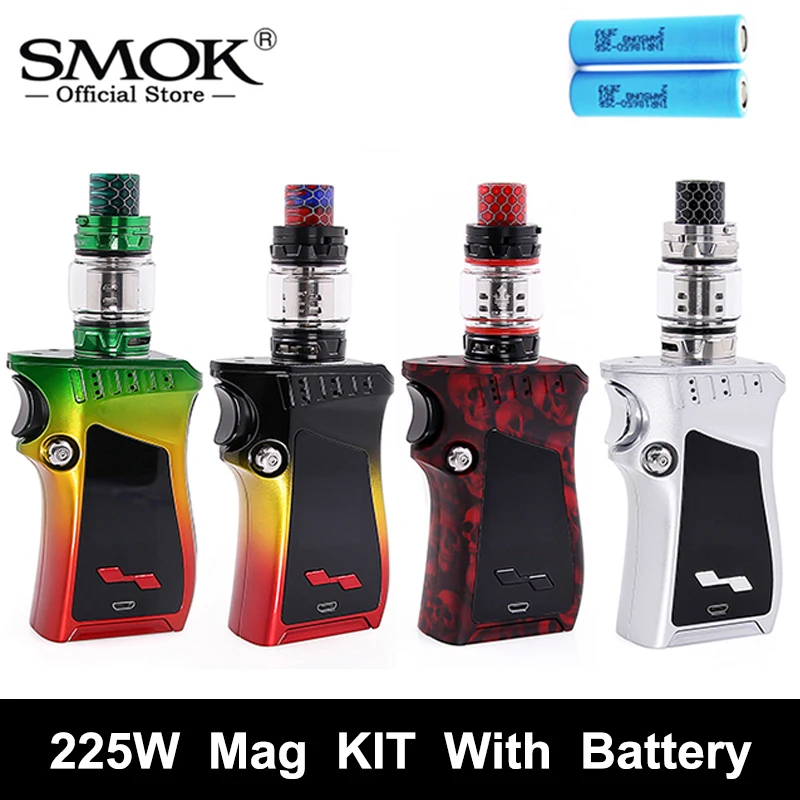 Original 225W SMOK Mag Kit 8ml TFV12 Prince Tank With Battery TC Mag Mod Electronic Cigarette SMOK VAPE Kit VS X-PRIV Vaporizer Original 225W SMOK Mag Kit 8ml TFV12 Prince Tank With Battery TC Mag Mod Electronic Cigarette SMOK VAPE Kit VS X-PRIV Vaporizer