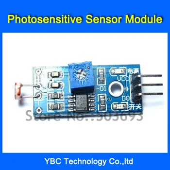 

Free Shipping 5pcs/lot Photosensitive Sensor Module Light Detection Module