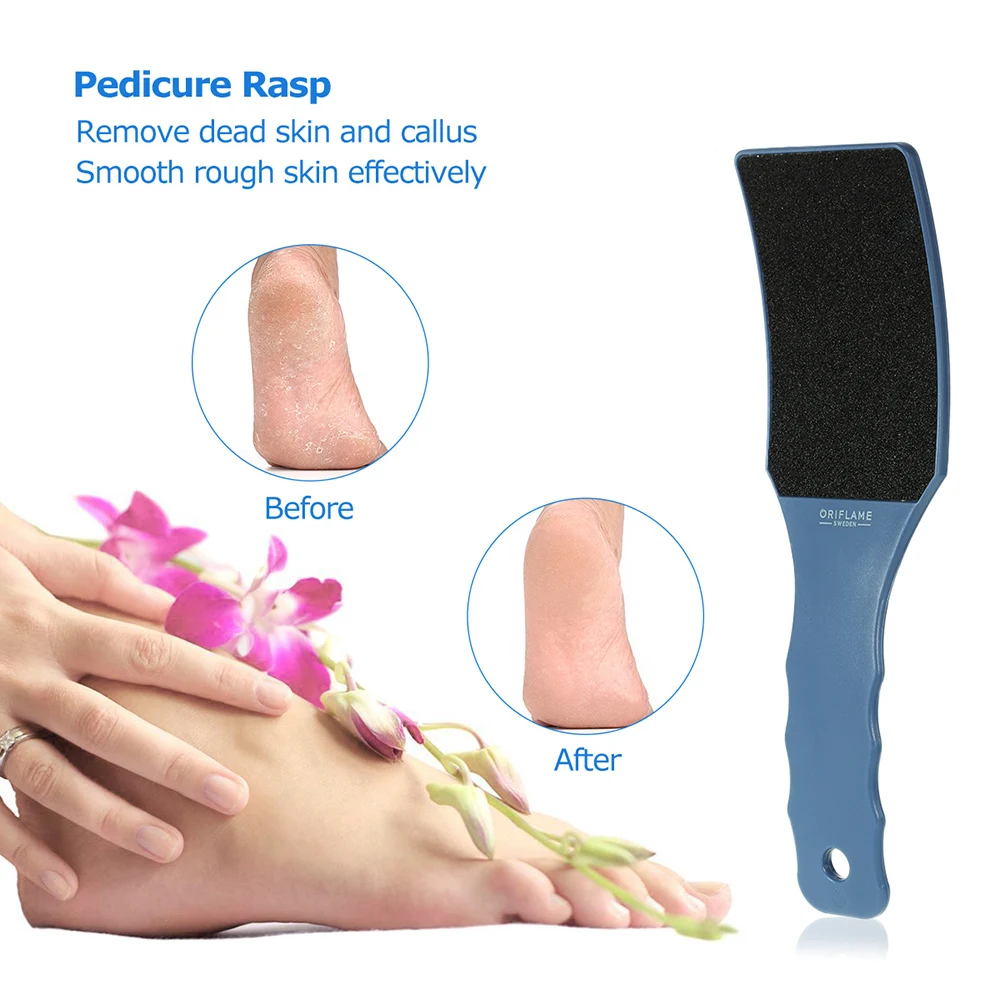 

Large Pedicure Rasp Foot File Professional Callous Remover Foot Grinding Hard Skin Remove Tool Double Side Blue