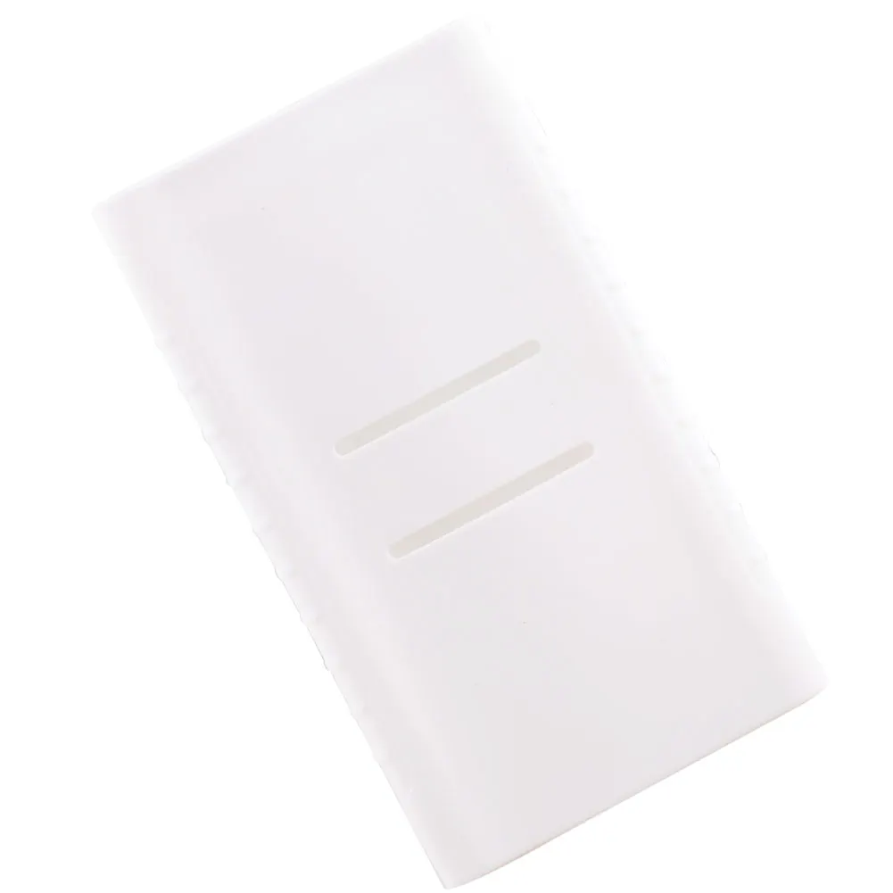 

Silicon Power Bank Case Rubber Cover for Portable External Battery Pack For Xiaomi Powerbank Case for 10000 mAh