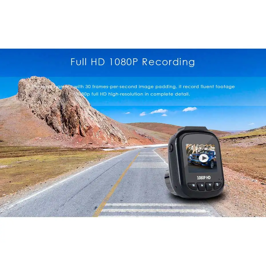 Olysine ночного видения Мини Автомобильный видеорегистратор HD 1080P Автомобильная
