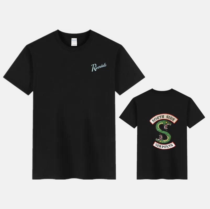 

Riverdale T shirt Men Women Summer Tops SouthSide Serpents Jughead Fashion TShirt Clothing Riverdale Harajuku S Printed t-shirt
