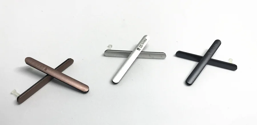 

L55T Micro SD SIM Card USB Charging Port Slot Dust Cover For Sony Xperia Z3 Dual D6603 D6653 D6633 D6683 Dust Plug Case Bumper