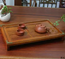 43.5*28*6 water storage tray tray edge of oak wood wooden tea tray tea saucer