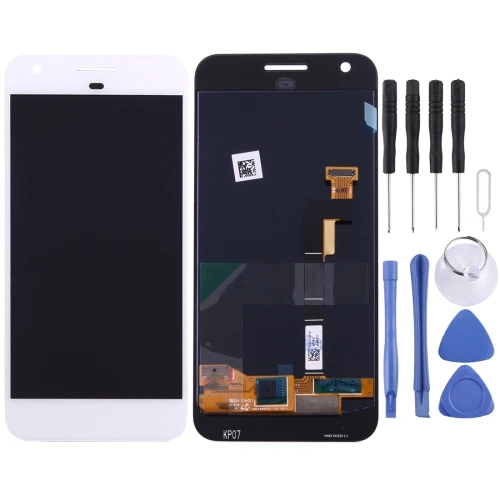 

LCD Screen and Digitizer Full Assembly for Google Pixel / Nexus S1 (White)