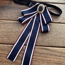 Женский галстук в полоску,, Женский галстук-бабочка для свадебной вечеринки, галстук-бабочка для женщин, галстук-бабочка