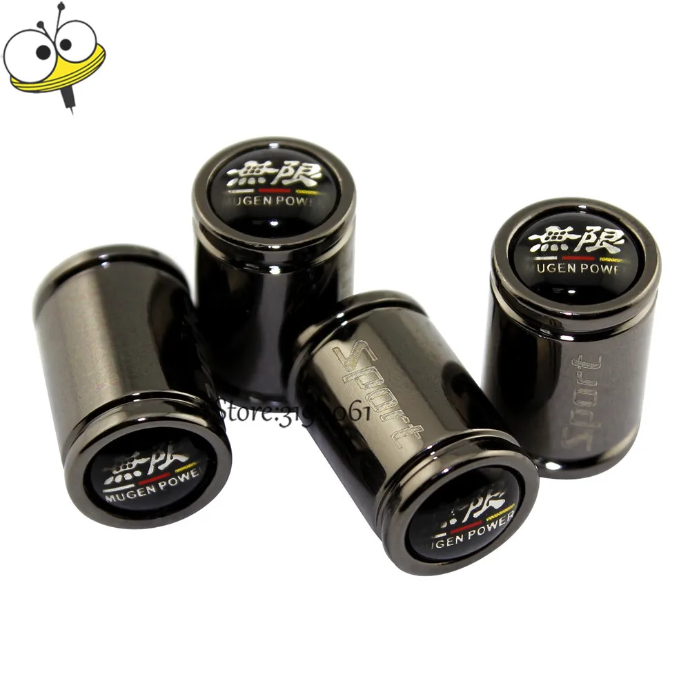 Car Styling Accessories Tire Valve Stems Caps Cap For Mugen Power Logo