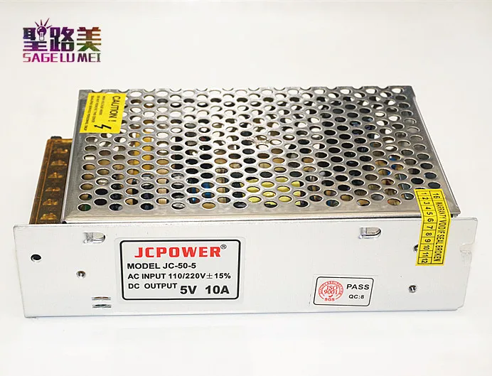 AC 110 v-220 v DC 5V 2A 3A 4A 5A 6A 8A 10A 20A 30A 60A Стабилизированный импульсный Светодиодный источник питания электронный трансформатор освещения драйвер