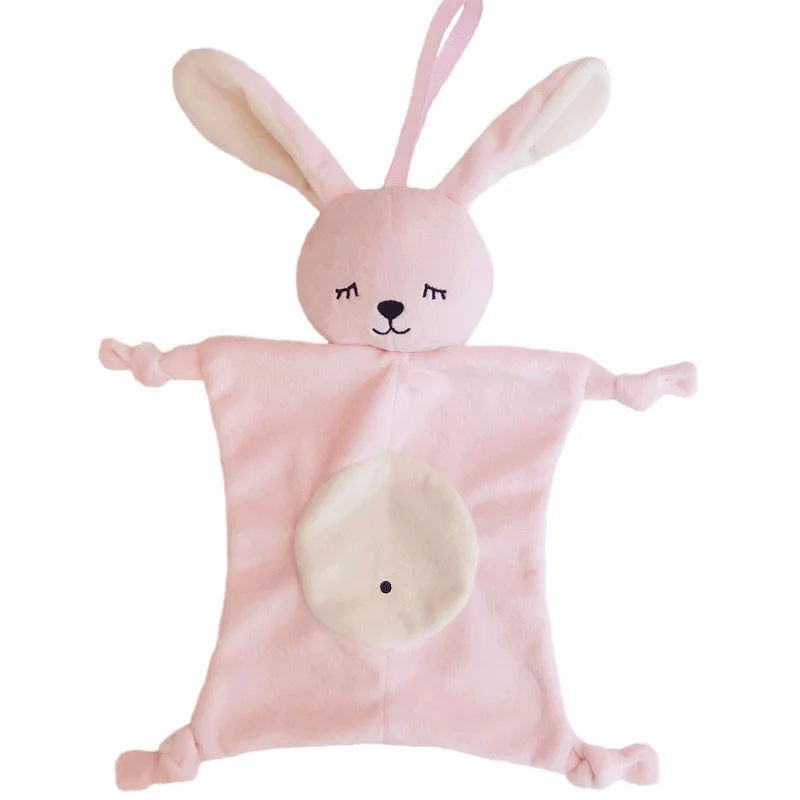 Мультфильмы для новорожденных животных мягкие плюшевые игрушки Спящая пустышка кукла-полотенце многофункциональная панда комфортное полотенце детский рот полотенце
