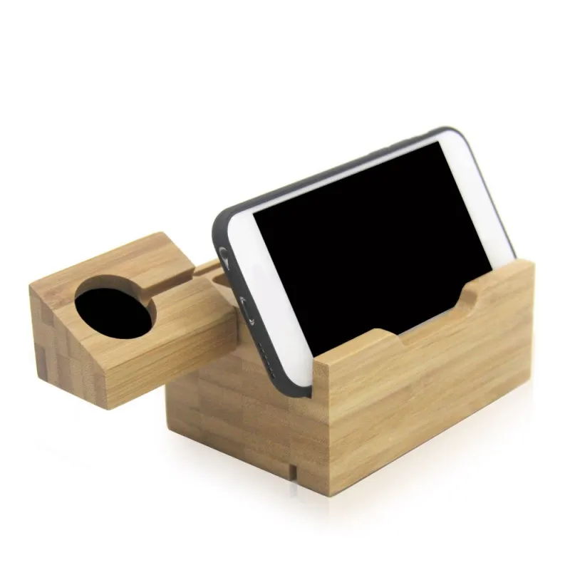 

For Apple Watch/Phone Charger Stand Multi Slot Wood Desk Charging Dock Cell Phone Charger 3 USB Ports Dock For iPhone 7 8 Plus X