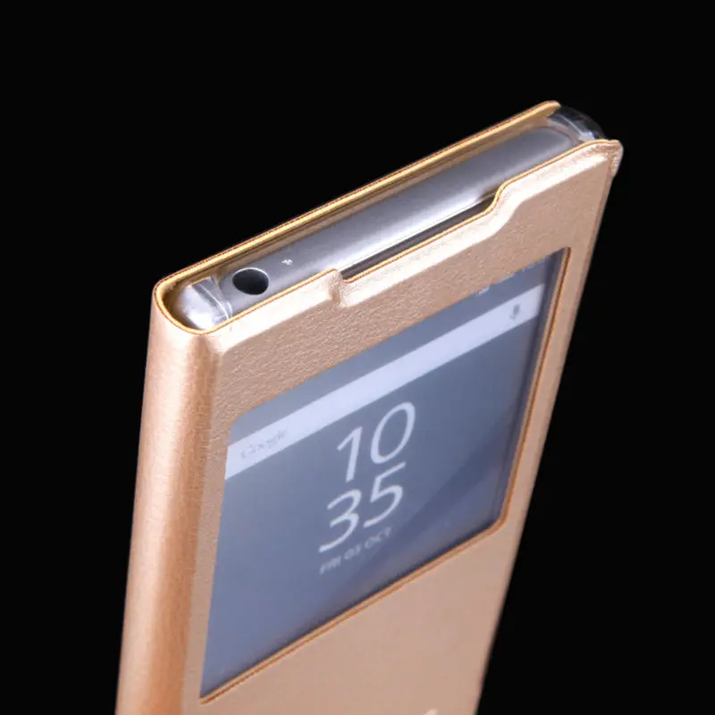 Кожаный чехол с откидной крышкой для Sony Xperia Z5 Z 5 SonyZ5 E6603 E6653 Dual E6683 E6633 2 дюйма чехлы
