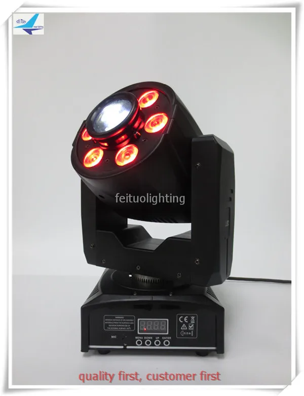 4 шт./лот мини проектор rgbw led wash 6x8 Вт и 30 moving head spot light|wash light|head spotled |