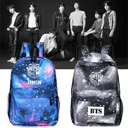 Dwayne Bts Bangtan Boys Nuevo Logo Cielo Estrellado Bolsa Nuevo Kpop Bolso de Venta Caliente el Mismo Bolso de Estudiante Mochila Unisex Dwayne Bts Bangtan Boys Nuevo Logo Cielo Estrellado Bolsa Nuevo Kpop Bolso de Venta Caliente el Mismo Bolso de Estudiante Mochila Unisex