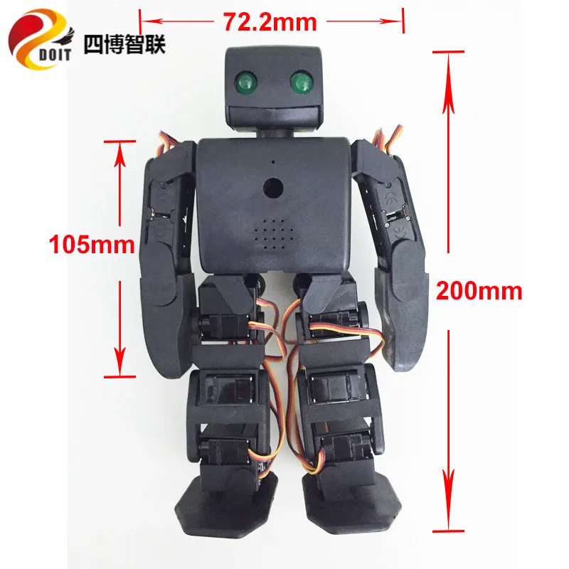 

wholesale 18dof humanoid robot compatible with plen2 for arduino diy plen 2 robotic teaching model kit no battery