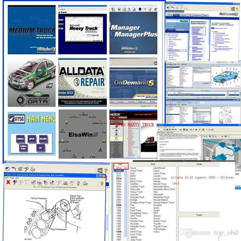 imágenes para DHL Libre! lo nuevo Software de Reparación de Automóviles Alldata 10.53 + M. itchell a pedido 2014 + Vivid Y así sucesivamente 7 in1 Software de 1 TB HDD imágenes para DHL Libre! lo nuevo Software de Reparación de Automóviles Alldata 10.53 + M. itchell a pedido 2014 + Vivid Y así sucesivamente 7 in1 Software de 1 TB HDD