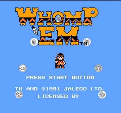 

Whomp'Em Region Free 8 Bit Game Card For 72 Pin Video Game Player