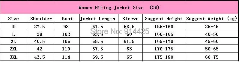 Women Hiking Jacket Size.jpg