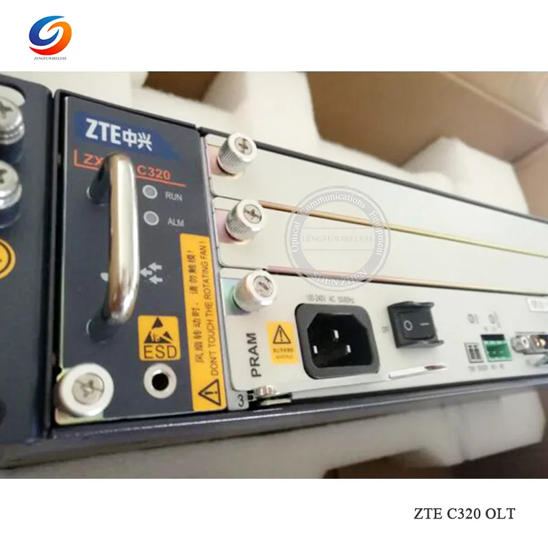 Оригинальный Mini Gpon Epon экономичный FTTH ZTE ZXA10 OLT C320 с 10GE SMXA/3 картой * 1 шт. PRAM AC + DC