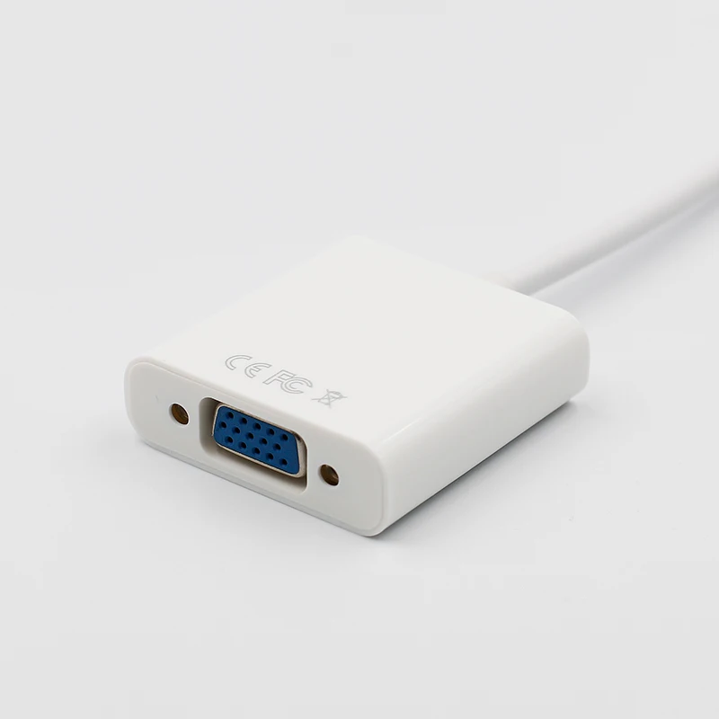 Переходник HDMI в VGA 1080P штекер Famale преобразователь адаптер цифровой аналоговый