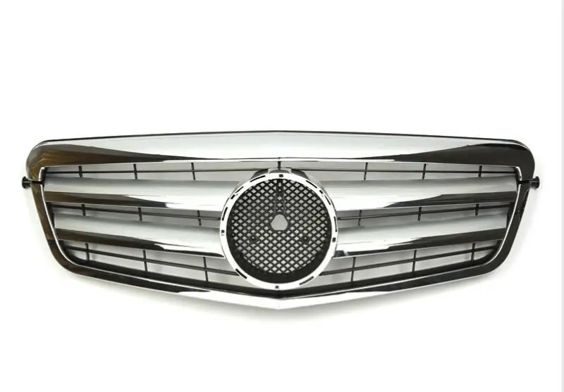 Передняя гоночная решетка для Mercedes Benz E class W212 2009 2010 2011 2012 2013 с блестящей