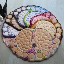 Напольный коврик 40x60 см с 3D-принтом, Противоскользящий коврик для спальни, фланелевый коврик для ванной и кухни, украшение для дома
