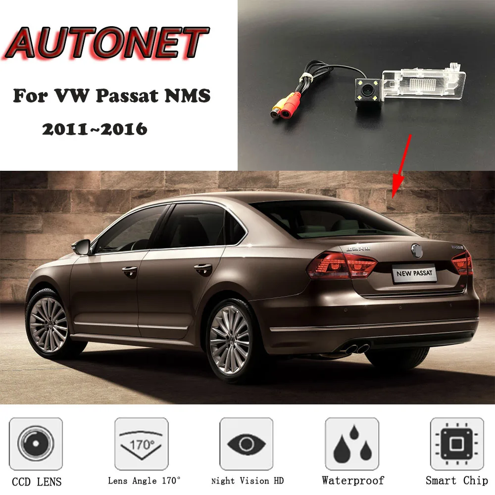 Камера заднего вида для Volkswagen VW Passat NMS 2011 ~ 2016 ночное видение|Камера авто| |