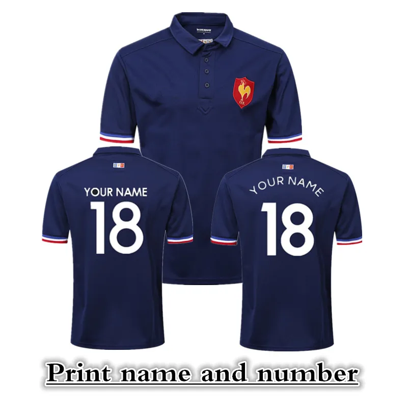 

2019 POLOS DE PRÉSENTATION XV DE FRANCE T-SHIRT JERSEY size S -3XL Print name and number Top quality free shipping