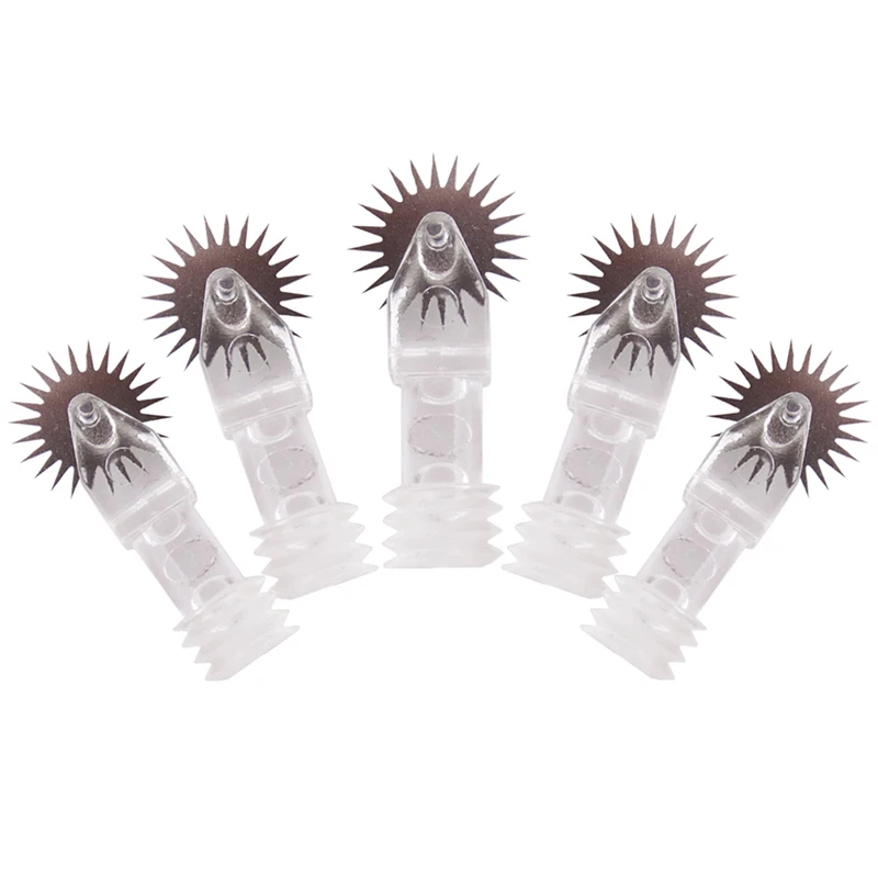 

5pcs Disposable Roller Micro Blading Needle For Permanent Makeup Micro Manual Pens Tattoo Eyebrow Fog Embroidery Pins
