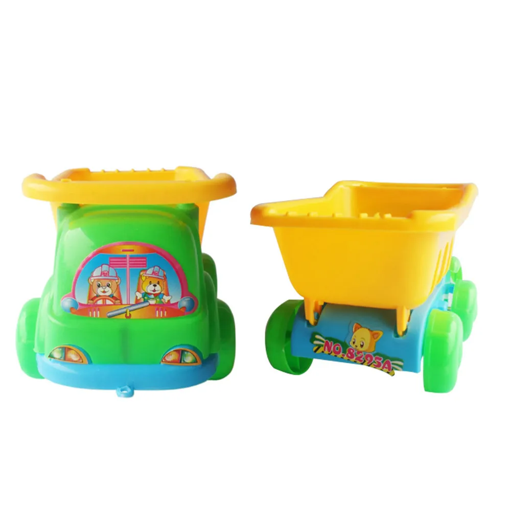 

Beach toys for kids 7Pcs Sand Sandbeach Kids Beach Toys Trolley Bucket Spade Shovel Rake Water Tools Sandbox toys G300206