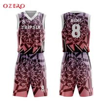 Популярный дизайн пустой v-воротник баскетбольная Джерси на заказ basquete Джерси Персонализированная тренировочная форма для баскетбола