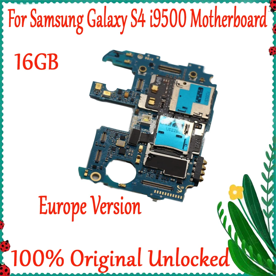 Полная работа используется разблокирована для Samsung Galaxy S4 i9500 i9505 материнская