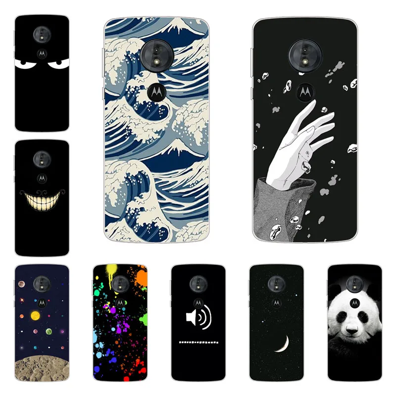 

for Motorola Moto g7 play Case,Silicon Space imagine Painting Soft TPU Back Cover for Motorola Moto g7 power Phone Bags shell