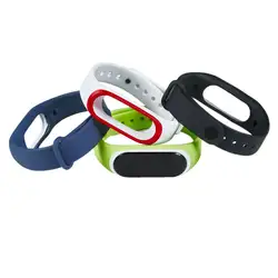 1 шт. силиконовый цветной браслет спортивные часы ремешок для Xiaomi Hey Plus Smartband