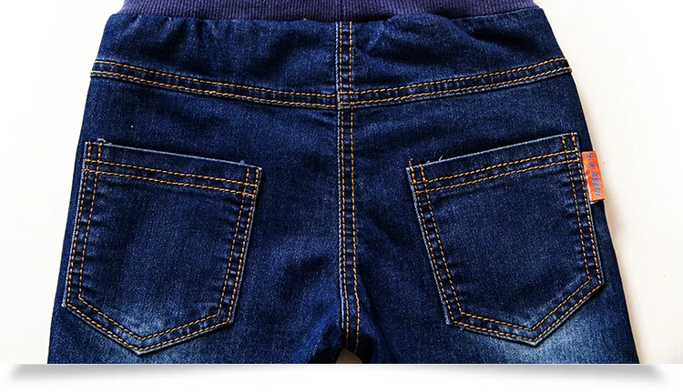 Г. Изящные обтягивающие джинсы детская зимняя утепленная одежда повседневные джинсы для мальчиков с добавлением шерсти джинсовые брюки Одежда для детей от 2 до 11 лет