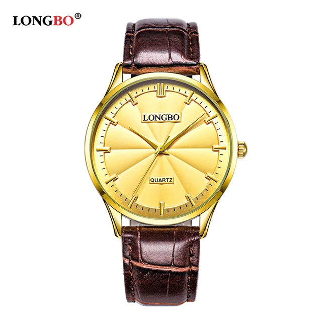 LONGBO Luxury Couple Watch Gifts Simple Design Analog Watches Men Women Waterpro LONGBO Luxury Couple Watch Gifts Simple Design Analog Watches Men Women Waterpro