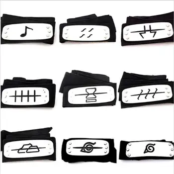 

Naruto Headband Forehead Cartoon Cosplay Brinquedos Konoha Deidara Leaf Guard toys children action figure Figurine Juguetes toy