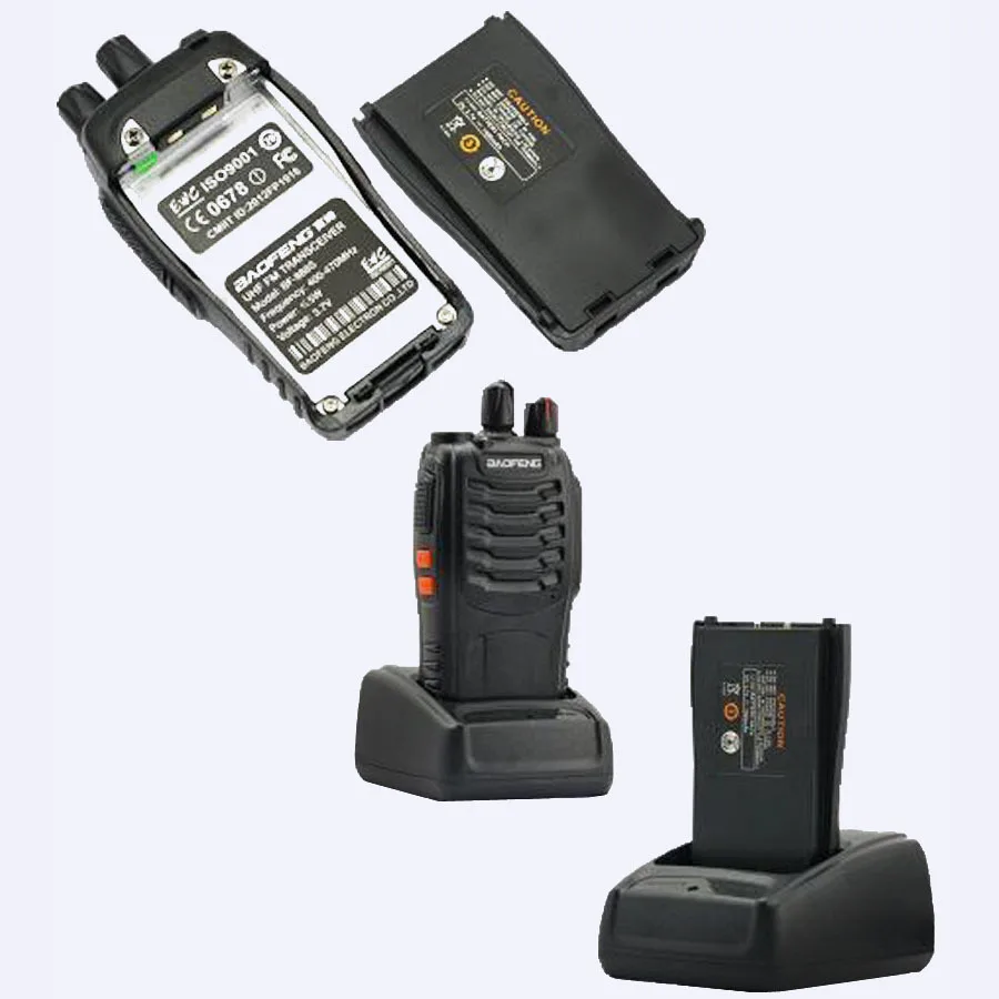 Оригинальная рация PPT Bao feng BF 888S 5 Вт Pofung Police Equipment с удобной Uhf мобильное радио 888